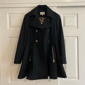 Fit & Flare Black Peacoat